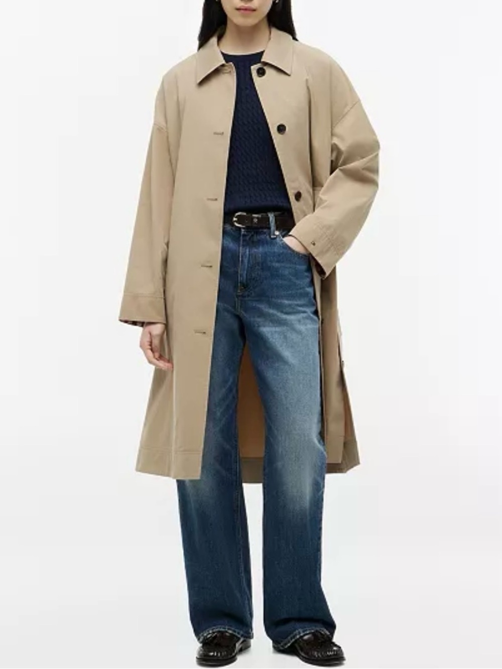 Tommy Hilfiger Beige Trench Coat Women’s XXL